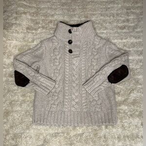 babyGAP mock neck cable-knit sweater